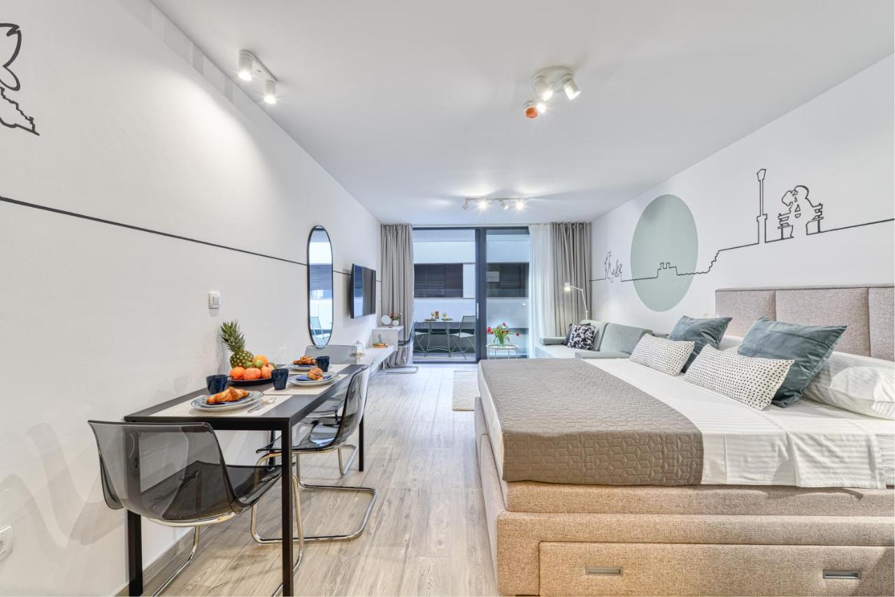 Hica Apartments La Linea Studio Apt With Balcony Дубровник Экстерьер фото