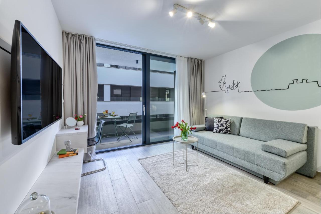 Hica Apartments La Linea Studio Apt With Balcony Дубровник Экстерьер фото