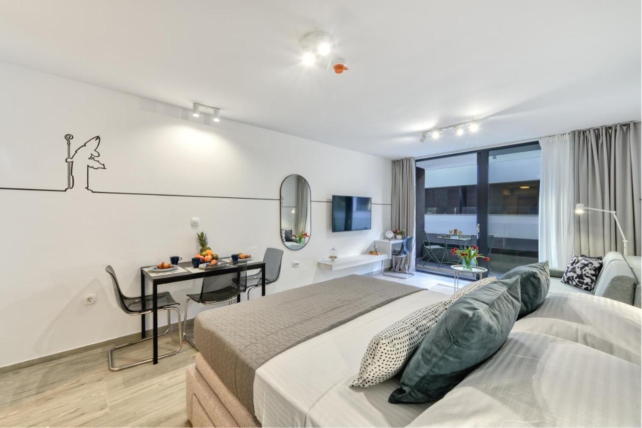 Hica Apartments La Linea Studio Apt With Balcony Дубровник Экстерьер фото