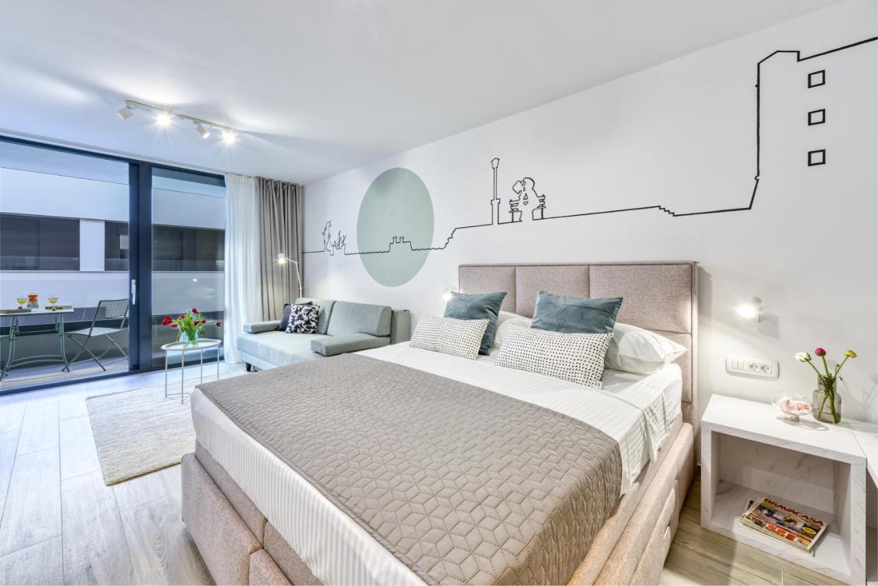 Hica Apartments La Linea Studio Apt With Balcony Дубровник Экстерьер фото