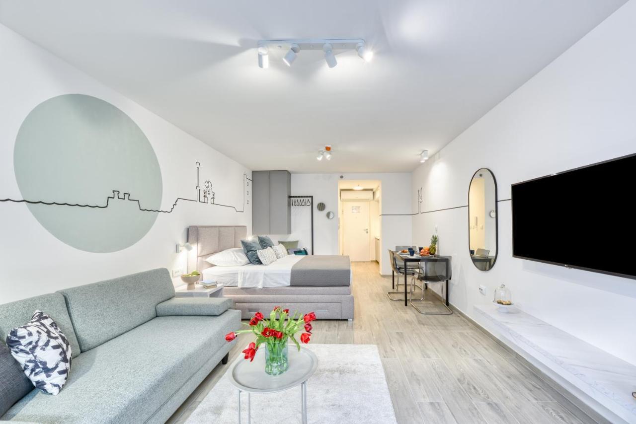 Hica Apartments La Linea Studio Apt With Balcony Дубровник Экстерьер фото